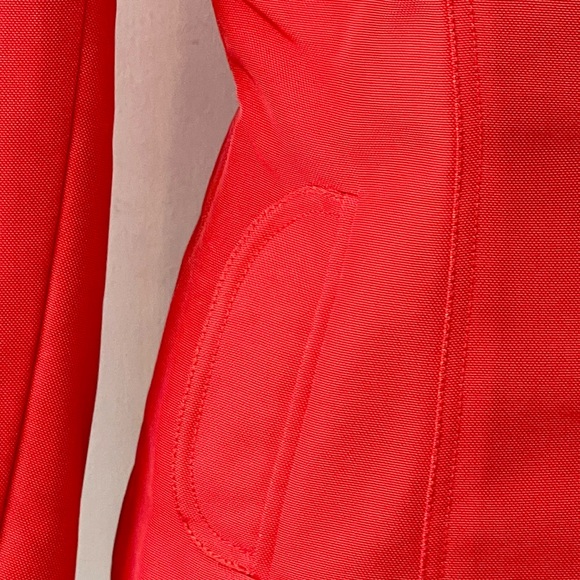 Vintage Todd Oldman orange/red blazer, silver buttons - Picture 4 of 10